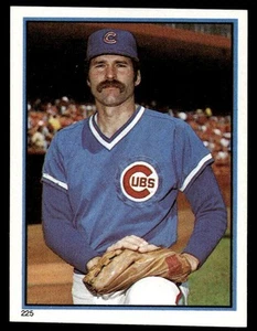 1983 O-Pee-Chee Stickers Dick Tidrow Chicago Cubs #225 - Picture 1 of 2