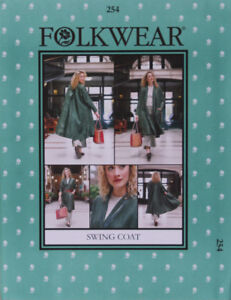 Folkwear Swing Coat #254 Sewing Pattern Only folkwear254