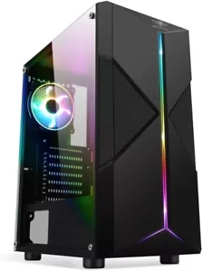 SPIRIT OF GAMER - Gamer Clone III PC Case - ARGB - ATX/mATX/ITX Tower - Picture 1 of 9