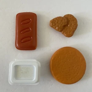 Pastel de manzana Fisher Price McDonald's, bollo, pepitas, salsa ~ Drive-Thru Play Food - Imagen 1 de 1