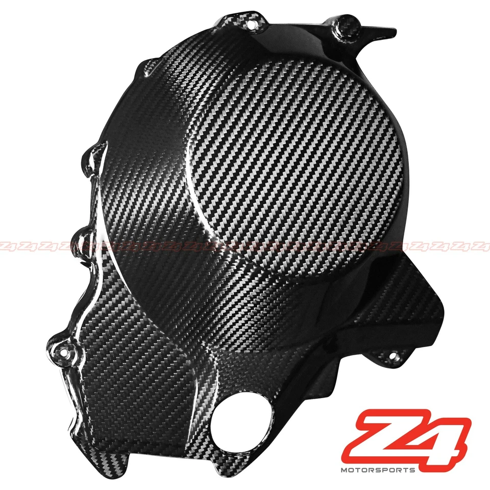 2015-2025 Kawasaki Ninja H2 H2R Carbon Fiber COVER Side Engine Clutch Fairing - Image 1 of 1