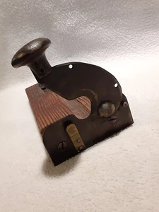 Antique Wood Cigar Cutter - Picture 1 of 8