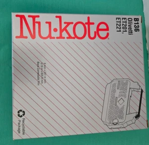 Nukote B136 Olivetti ZX 400 XQ 345 Ribbon - Picture 1 of 3