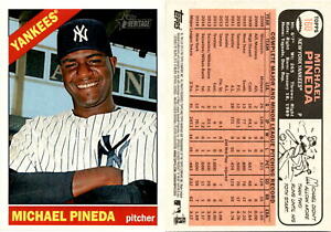 Michael Pineda 2015 Topps Heritage Baseball Card 160  New York Yankees