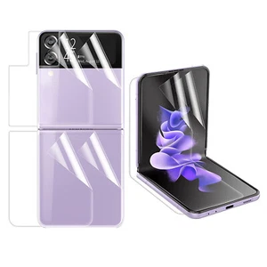 Pour Samsung Galaxy Z Flip5/4 Flip 3 5G Coque Intégrale Souple Hydrogel Protecteur d'écran - Photo 1 sur 12