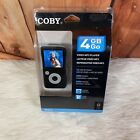 Coby MP600-4G 4GB Video MP3 Player (Black) - New Sealed