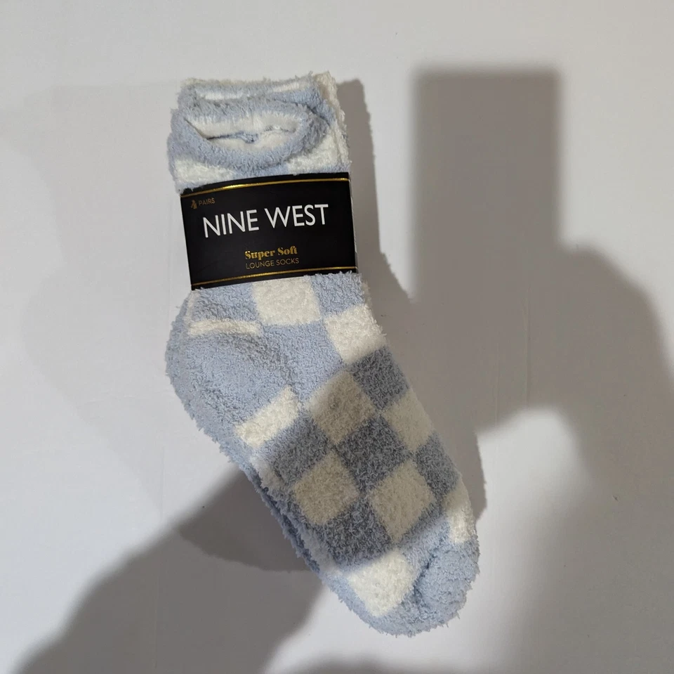 NUEVO Nine West 4 pares de calcetines de salón súper suaves. Crew Silhouette. Talla 9-11 Foto 1 de 3