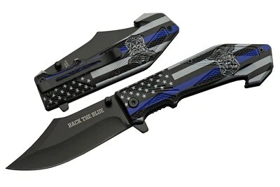 Новый Rite края назад синий Linerlock A/O складной покет нож 300532 - Изображение 1 из 4