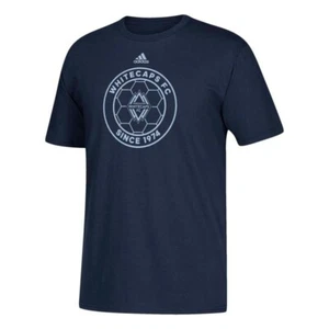 Vancouver Whitecaps FC MLS Adidas Adi Sport Soccer Men's Navy Blue T-Shirt - Picture 1 of 2
