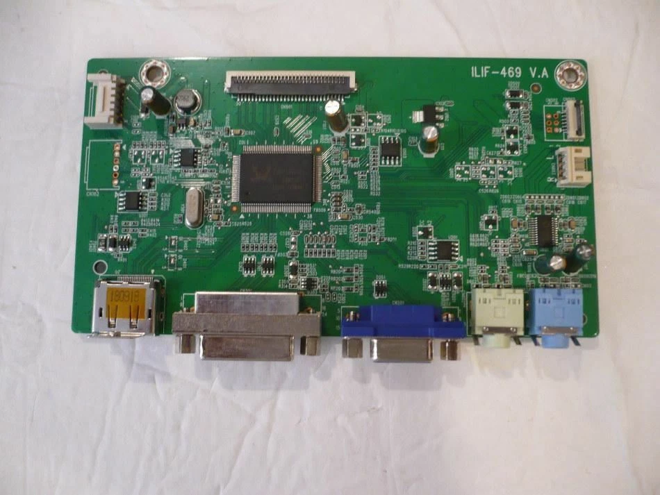 VIEWSONIC VA2452SM MONITOR MAINBOARD 790JD1300604R01 / ILIF-469 - Image 1 of 1