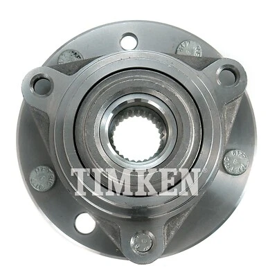 Fits 1983-1990 GMC S15 4WD Wheel Bearing and Hub Assembly Front Timken 203EF22 - Image 1 of 4