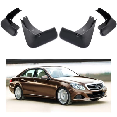 4x Guardabarros Guardabarros Guardabarros Guardabarros para Mercedes-Benz Clase E 2014-2016 Foto 1 de 4