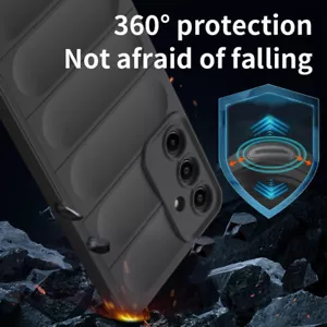 For Samsung Galaxy A16 5G, Shockproof Anti-slip Skin Feel Soft Rubber Case Cover - Picture 1 of 26