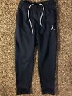 Nike Jordan Womens Team Jordan Flight Knit Pants Navy Size Medium 928694-419