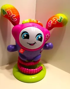 FISHER PRICE DJ  BOUNCING DANCING STAR BUG LEARN INTERACTIVE BABY TODDLER TOY - Picture 1 of 7