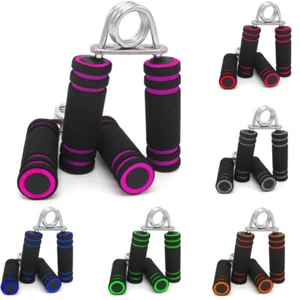 Hand Grippers Foam Handle Grip Wrist Exerciser Grips Set Heavy Duty Forearm Pair - Picture 1 of 7