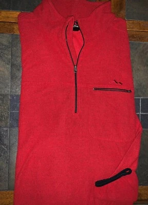 Hombre L.L. Sudadera polar térmica Bean Outdoors 1/4 cremallera talla grande LG REG Foto 1 de 2