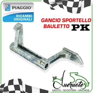 GANCIO CHIUSURA SPORTELLO BAULETTO ANTERIORE PER VESPA PK 50 125 V HP AUTOMATICA - Foto 1 di 8