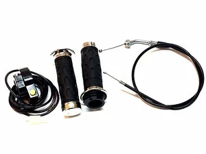 COMPLETE THROTTLE ASSEMBLY 43CC 49CC 2-STROKE CATEYE POCKET BIKE MINI BIKE - Picture 1 of 4