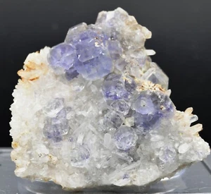 Fluorit & Quarz - 305 Gramm - Hunan, China - Bild 1 von 6