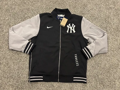 New York Yankees Nike Authentic Collection Dugout Full-Zip Bomber Jacket - Image 1 of 4