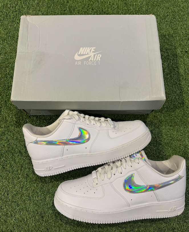 レアモデル★2color Nike Air Force 1 Low AF1 Nike Air Force 1 Low Iridescent Swoosh W for sale | eBay