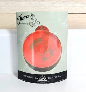 Fiesta Ware HLCCA Member Exclusive 2019 Christmas Ornament Poppy - Picture 1 of 4