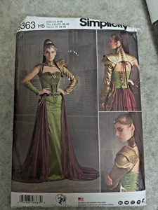 Simplicity 8363 Kostüm Muster Damen Cosplay Rüstung Holz Elfe Königin - Bild 1 von 2