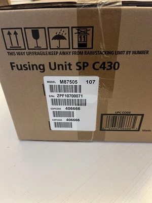 NUEVO OEM - Unidad de fusión Ricoh 120V SP C430 - M87505 406666 - ¡Caja sellada!! Foto 1 de 4