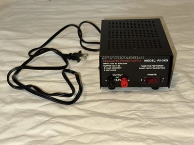PYRAMID AC-to-DC Power Converter 2.5Amp Bench Power Supply PS-3KX - Image 1 of 4