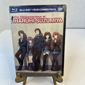 New The Disappearance of Haruhi Suzumiya: The Movie (Blu-ray/DVD) 3-Disc set E1 - Picture 1 of 4