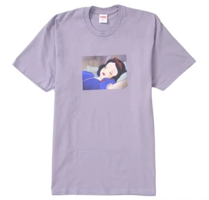 FW24 SUPREME SNOW WHITE TEE T SHIRT DUSTY PURPLE SZ XXL 2XL - Picture 1 of 3