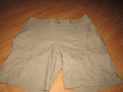 Pantalones Cortos DULUTH TRADING Bronceados Para Hombre Talla 44 Flex Seco Sobre la FLy CARGO Nailon Relajado Foto 1 de 4