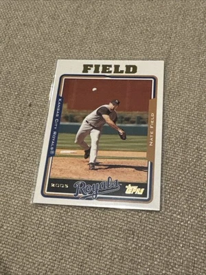 Nate Field Topps 2004 #138 Kansas City Royals MLB Baseball Card NM - Image 1 of 2
