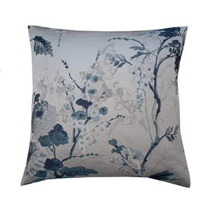 Jardin Fleur Sham in Euro/Re/Standard - Argento - Foto 1 di 3
