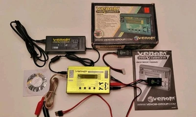 Venom Pro RC Battery Charger LI-LON Lipo Life NiMH NiCD PB With Power Supply - Image 1 of 4