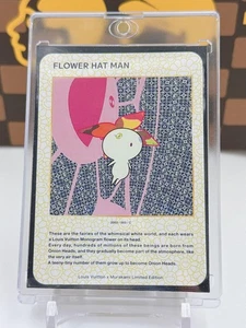 Louis Vuitton Takashi Murakami Flower Hat Man Trading Card 2003 003 C LV Limited - Picture 1 of 2