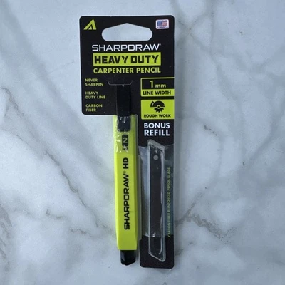 SharpDraw HD Carpenter Pencil with Refill Multi Writing Instrument Pack of 1 - Image 1 of 2