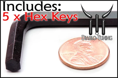 7/32" Hex Tool / Allen Key - Qty 5 - 6150 Alloy Steel - Short Arm Wrench / SAE - Image 1 of 2