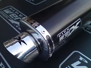 Ktm 390 Duke 2013 Nero Tri Oval Scarico Race Can, Stradale Legale Inclusa Baffle - Foto 1 di 1
