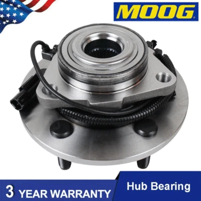 Conjunto de buje de cojinete de rueda delantera MOOG para Dodge Ram 1500 2012-2018 todos los modelos 515151 Foto 1 de 4