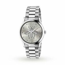 Gucci G-Timeless Iconic 38mm Case Stainless Steel Silver, Band Stainless Steel Silver Wristwatch Unisex - (YA1264126)