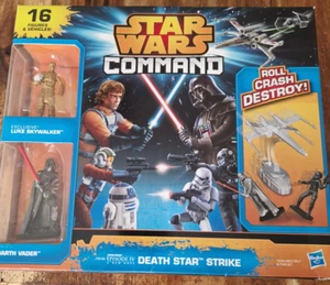 Star Wars Command Death Star Strike Luke Skywalker Darth Vader New 16 Pieces - Picture 1 of 2