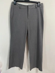 Size 14 Womens Hillard & Hanson Casual Pants Gray Stretch 31" Inseam (R15) - Picture 1 of 6