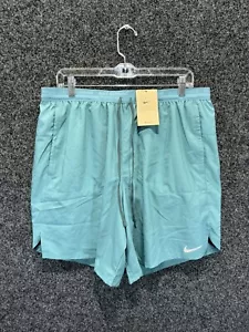 Nike Dri-Fit 7” Inch 2 in 1 Men’s Size XL-Tall Green Running Shorts DM4759-379 - Picture 1 of 6