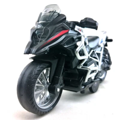 BMW Die-Cast Motocicleta Modelo MY66 1:14 Colección de Juguetes Tirar hacia atrás, Sonido, Luz #6  Foto 1 de 4