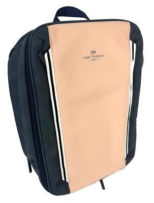 Saint Maniero 1982 Rucksack Luogo 20L Reiserucksack Laptop Tasche Pink Blau NEU - Bild 1 von 4