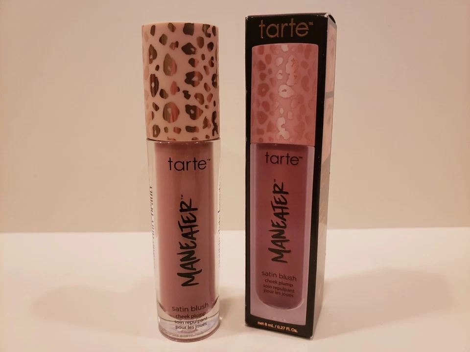 Tarte ~ Maneater Satin Blush Cheek Plump ~ Mauve ~ 0,27 oz ~ Novo na caixa - Imagem 1 de 1