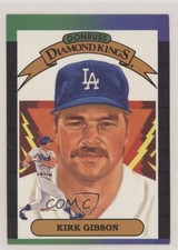 1989 Donruss Diamond Kings Kirk Gibson #15