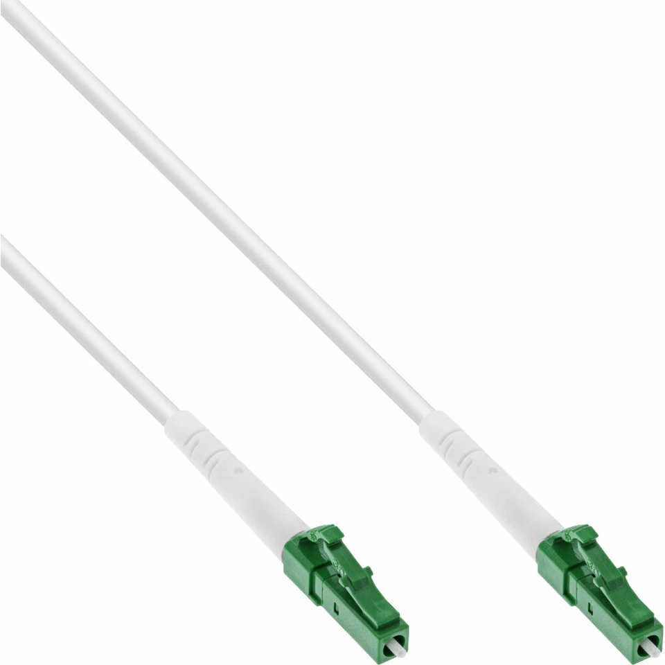 InLine® LWL Simplex Kabel FTTH LC/APC 8° zu LC/APC 8° 9/125µm OS2 10m - Bild 1 von 1
